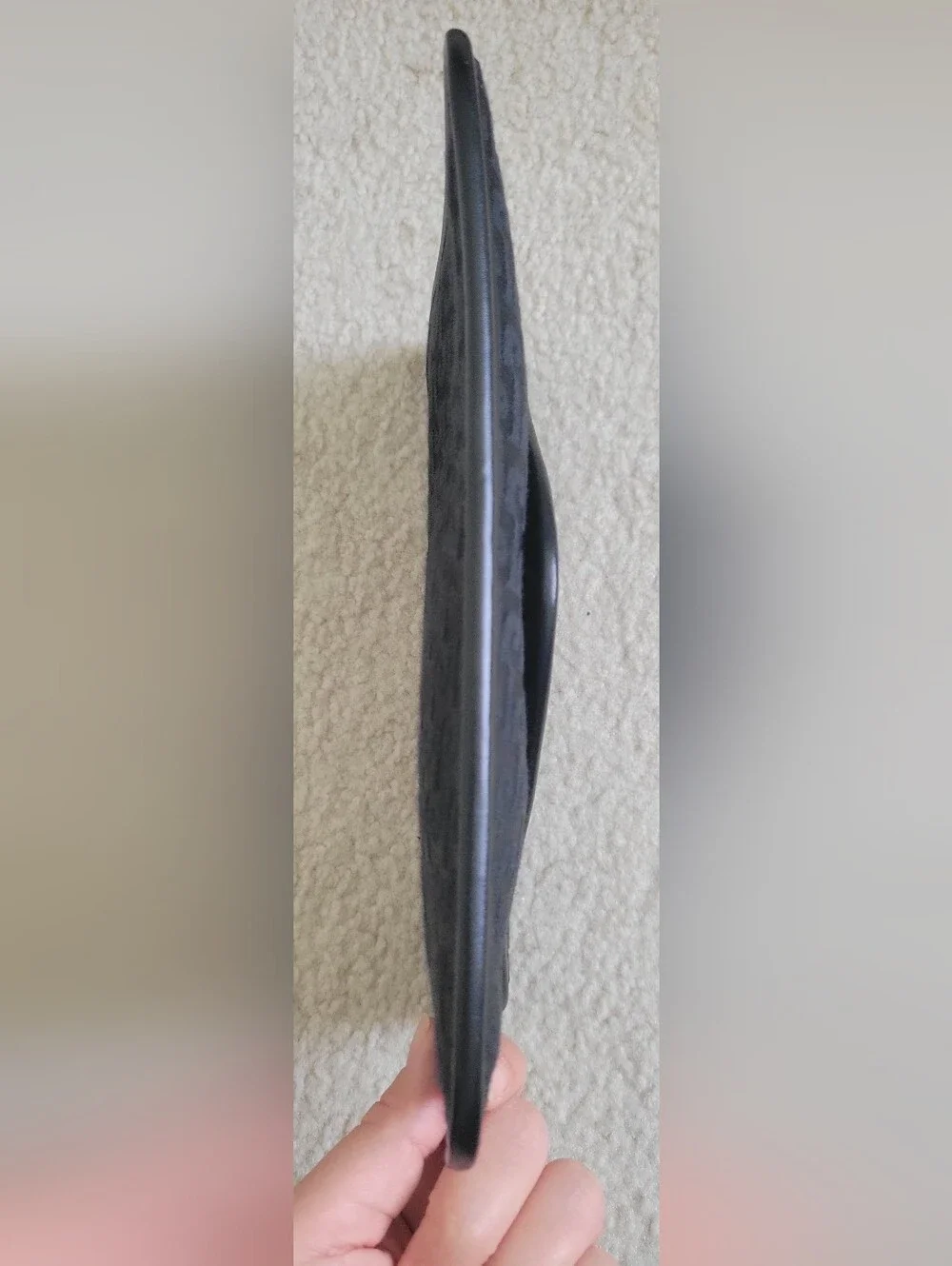 Black Envelope Clutch/ Unisex